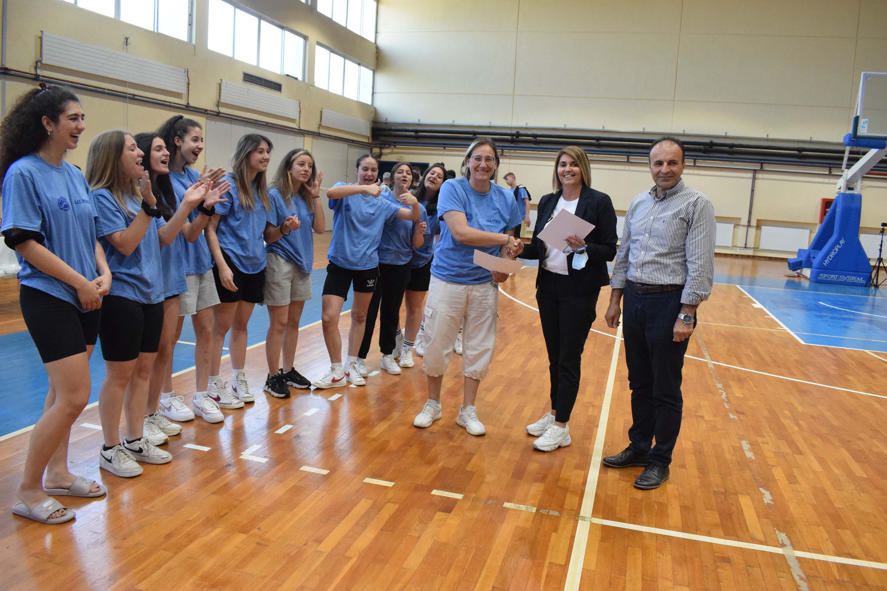 Tέταρτη θέση στο πανελλήνιο σχολικό πρωτάθλημα βόλεϊ για τα κορίτσια του 7ου ΓΕΛ Λάρισας